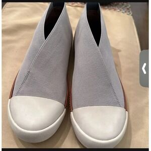 Mercedes Castillo‎ Gray Canvas Sneakers Slip On Size 8